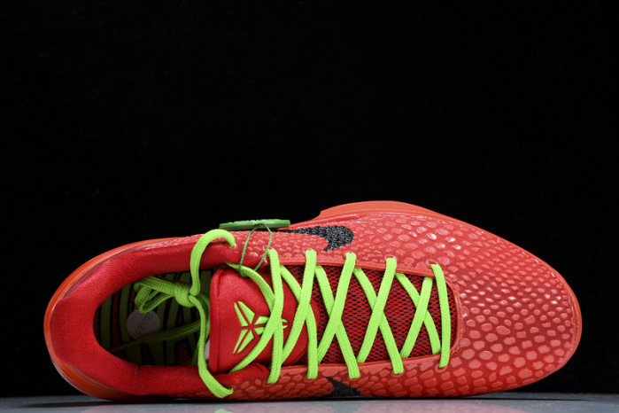 nike kobe 6 protro reverse grinch fv4921-600