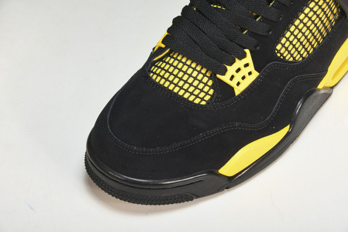 air jordan 4 retro thunder (2023) version dh6927-017