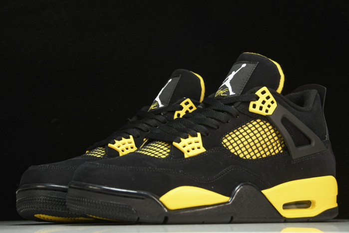 air jordan 4 retro thunder (2023) version dh6927-017