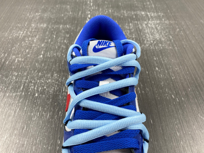 nike sb dunk low pepsi deconstruct strap fd9064-110