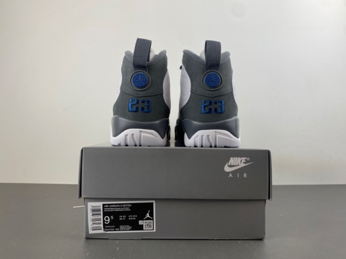 Jordan 9 Retro Flint Grey French Blue (2026) HV4794-100