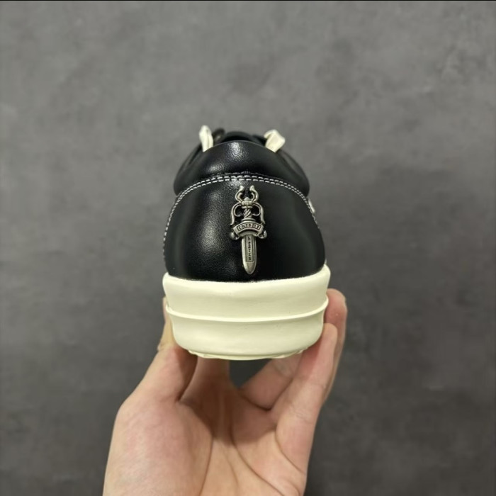 r1ck 0wens x chrom*hearts sneaker