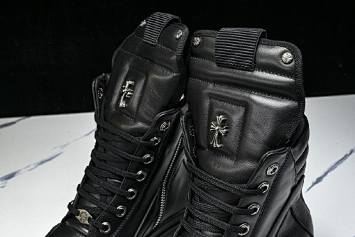 r1ck 0wens x chrom*hearts sneaker