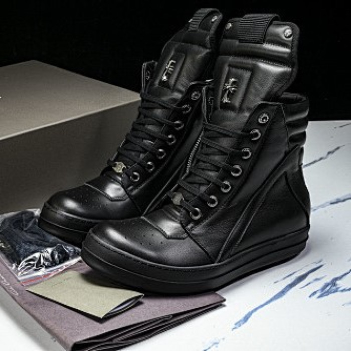 r1ck 0wens x chrom*hearts sneaker