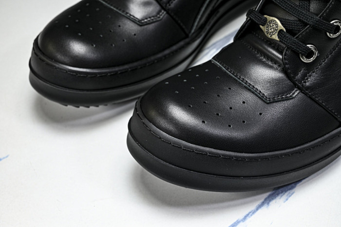 r1ck 0wens x chrom*hearts sneaker