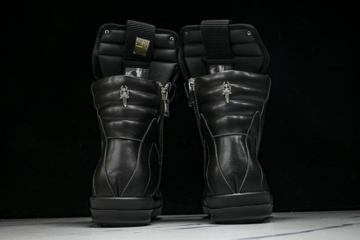 r1ck 0wens x chrom*hearts sneaker