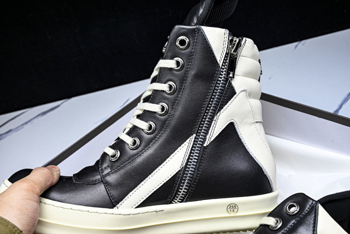 r1ck 0wens x chrom*hearts sneaker