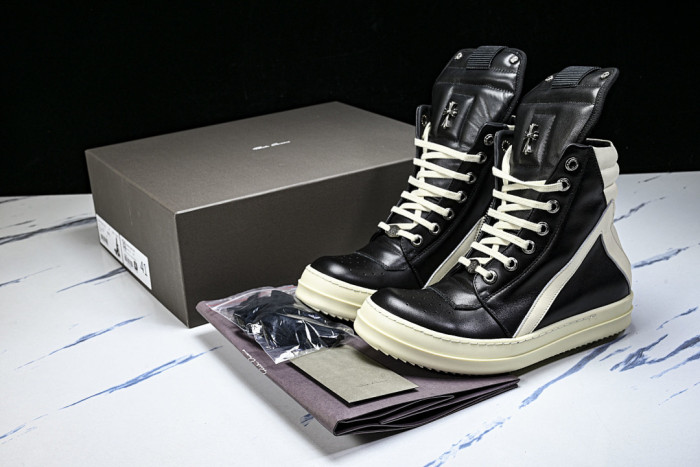 r1ck 0wens x chrom*hearts sneaker