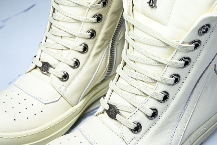 r1ck 0wens x chrom*hearts sneaker