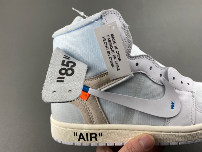 Jordan 1 Retro High Off-White Alaska(2026) AA3834-100