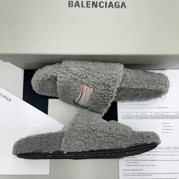 Balenciaga Furry Slide