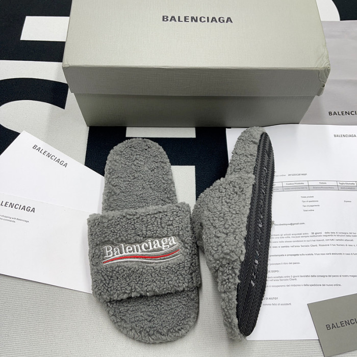 Balenciaga Furry Slide