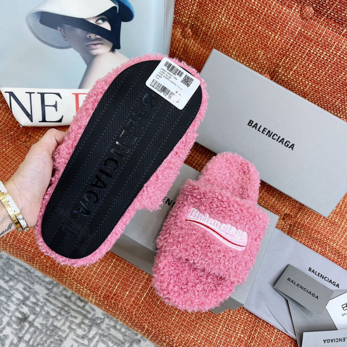 Balenciaga Furry Slide