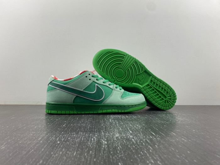 nike sb dunk low concepts bright green lobster bv1310-303