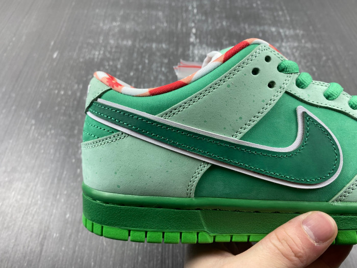 nike sb dunk low concepts bright green lobster bv1310-303