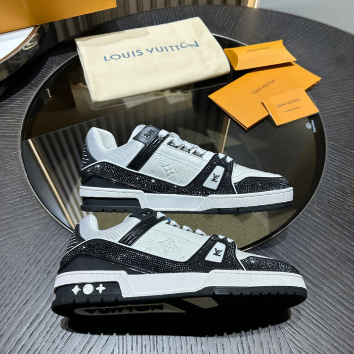 LV Trainer Sneaker (crystal customize)