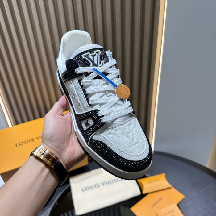 LV Trainer Sneaker (crystal customize)