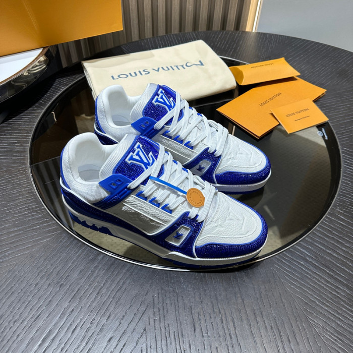 LV Trainer Sneaker (crystal customize)