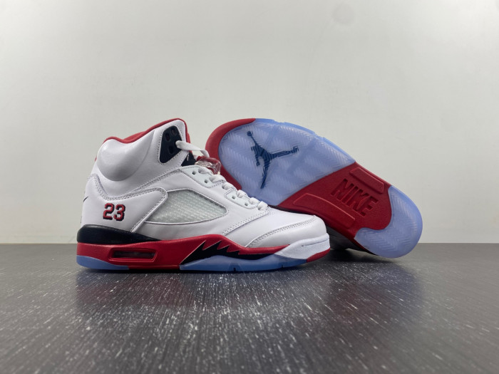 air jordan 5 retro fire red (2024) 136027-120