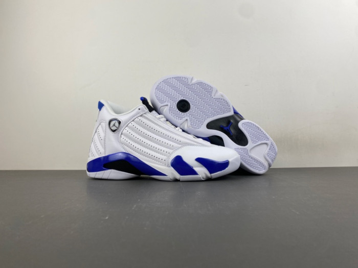 Jordan 14 Retro Golf White Hyper Royal HJ7710-101