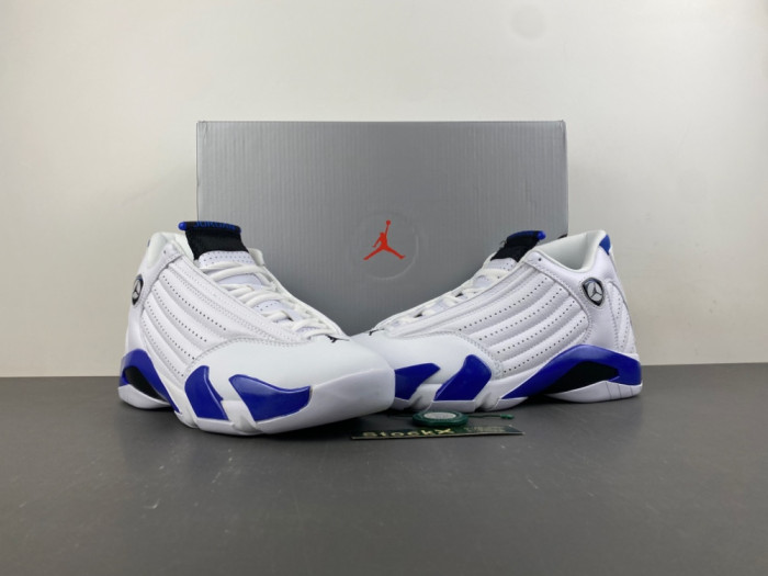 Jordan 14 Retro Golf White Hyper Royal HJ7710-101