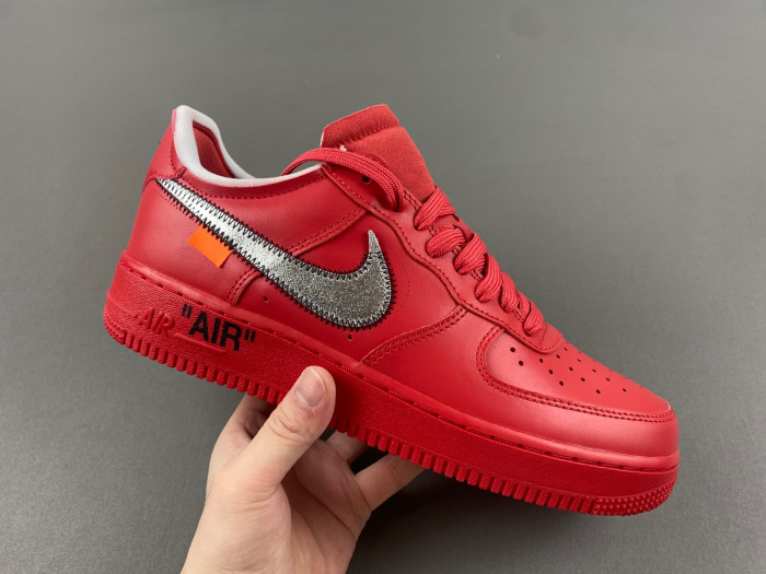 nike air force 1 low off-white red ao4297-600