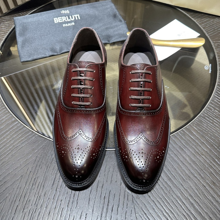 Berluti Leather Sneaker