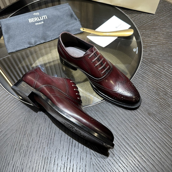 Berluti Leather Sneaker