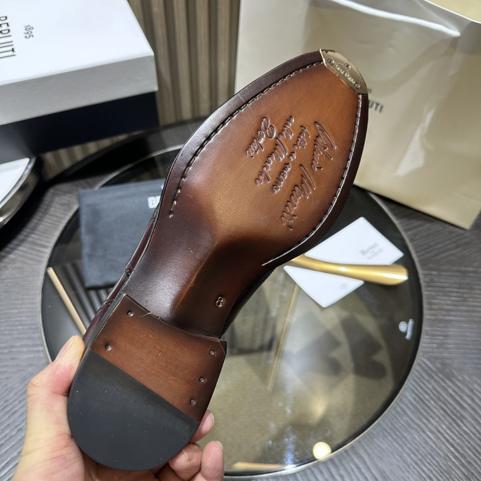 Berluti Leather Sneaker