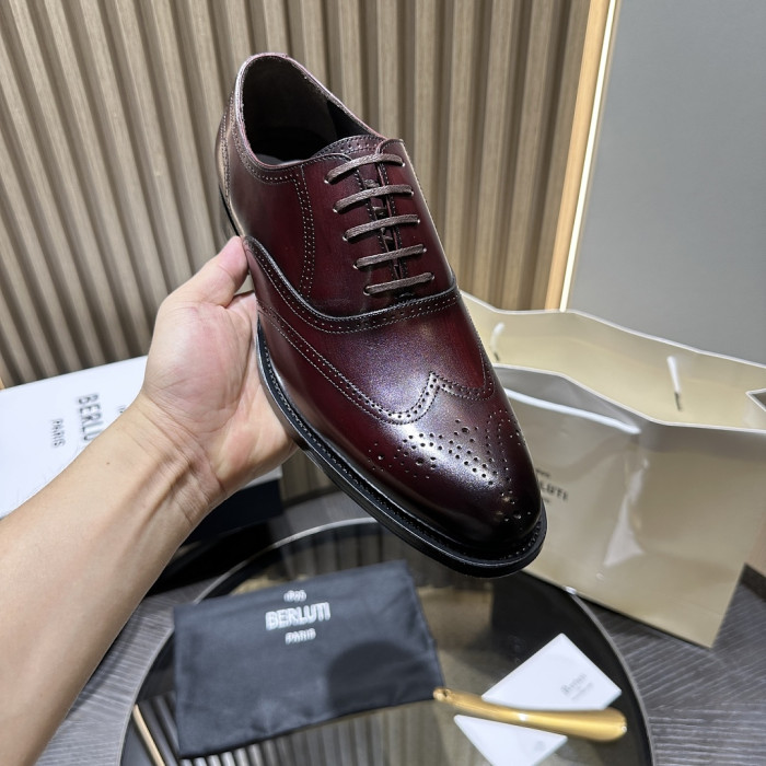 Berluti Leather Sneaker