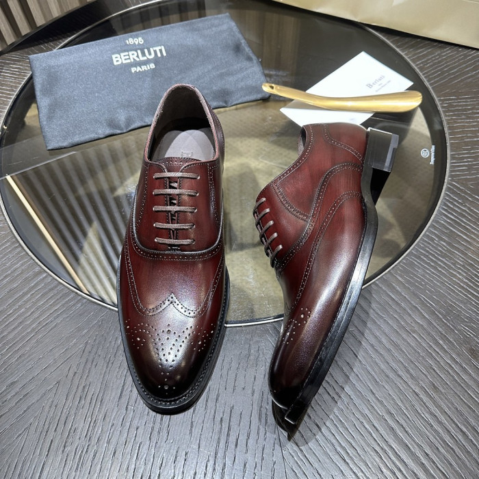 Berluti Leather Sneaker