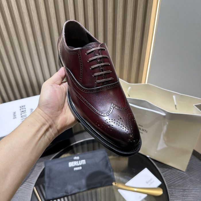Berluti Leather Sneaker