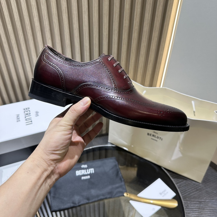 Berluti Leather Sneaker