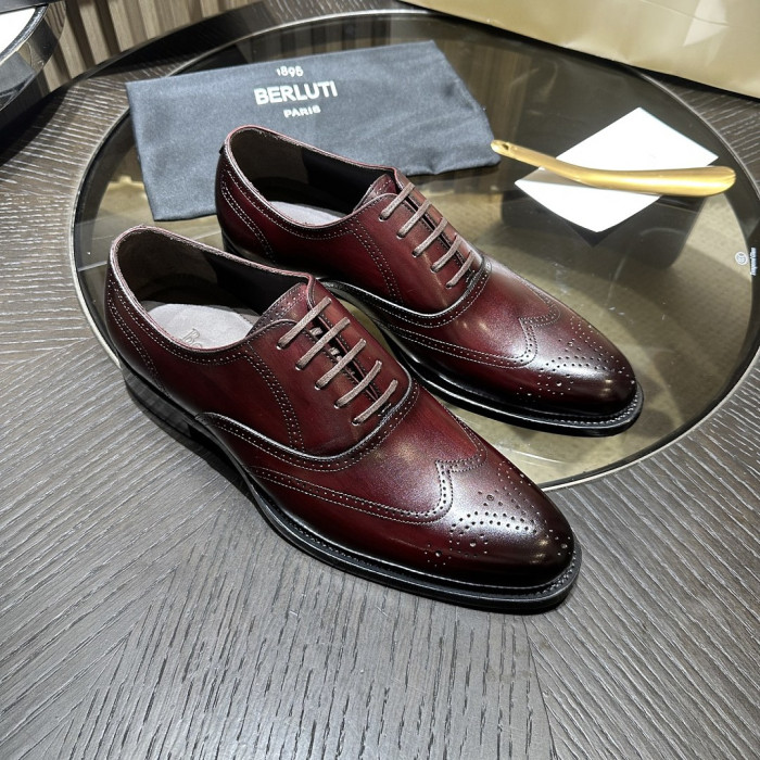 Berluti Leather Sneaker