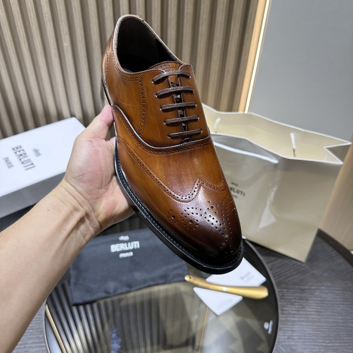 Berluti Leather Sneaker