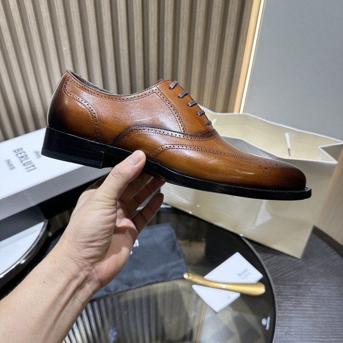 Berluti Leather Sneaker