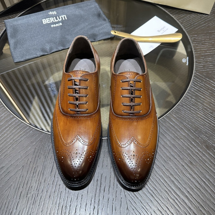 Berluti Leather Sneaker