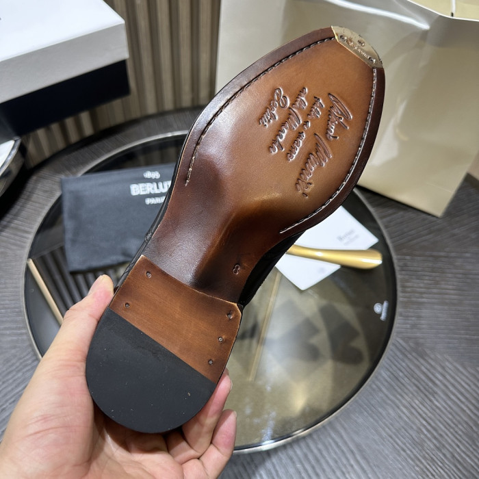 Berluti Leather Sneaker