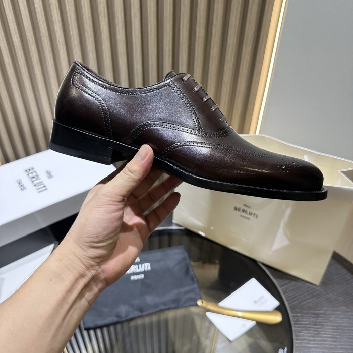Berluti Leather Sneaker