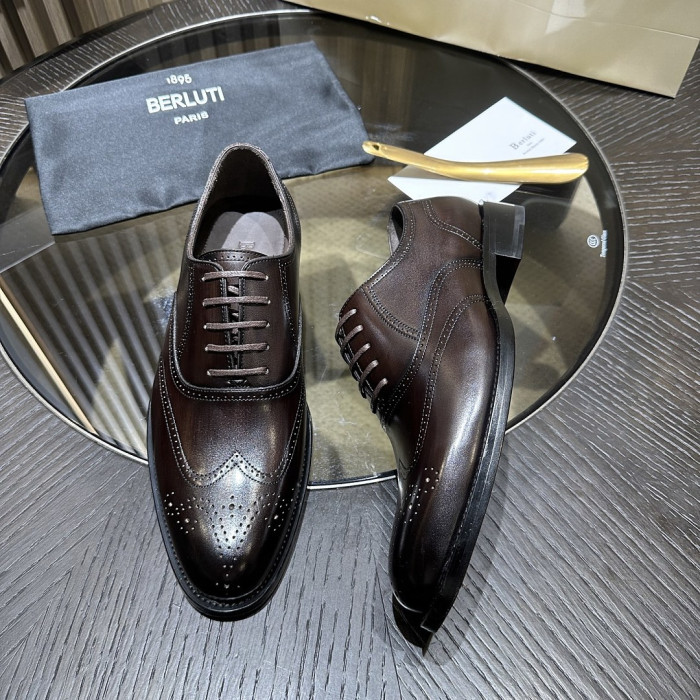 Berluti Leather Sneaker