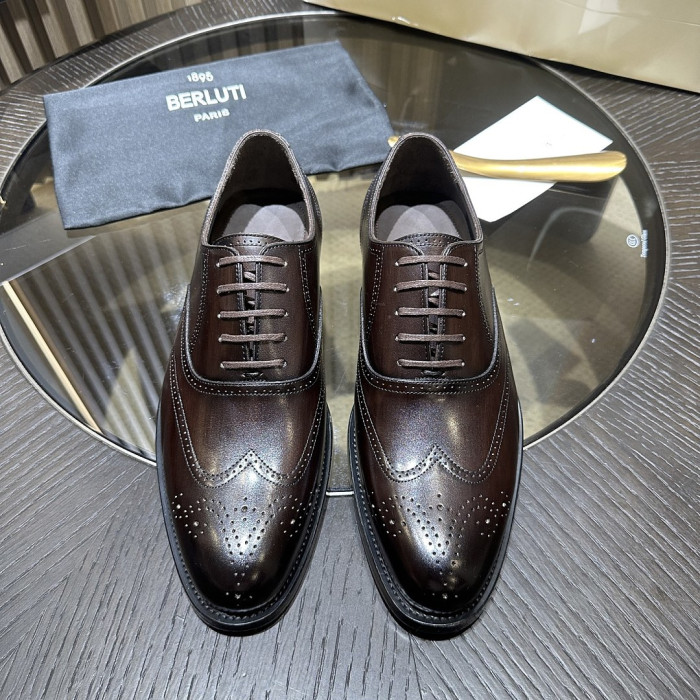 Berluti Leather Sneaker