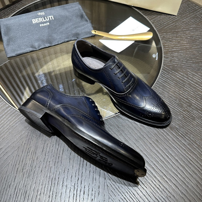 Berluti Leather Sneaker