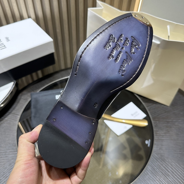 Berluti Leather Sneaker