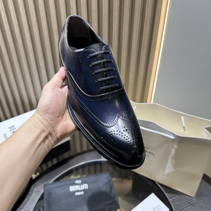 Berluti Leather Sneaker