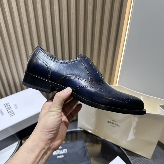 Berluti Leather Sneaker