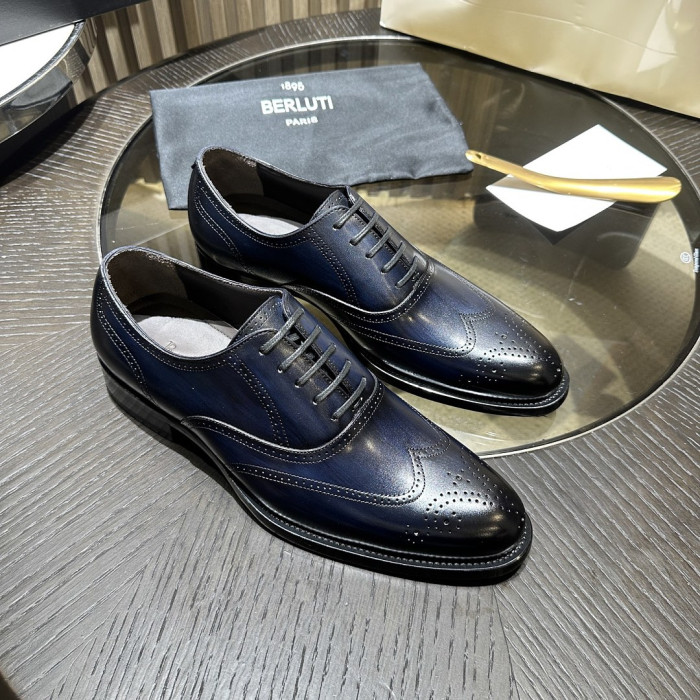 Berluti Leather Sneaker