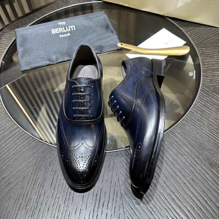 Berluti Leather Sneaker