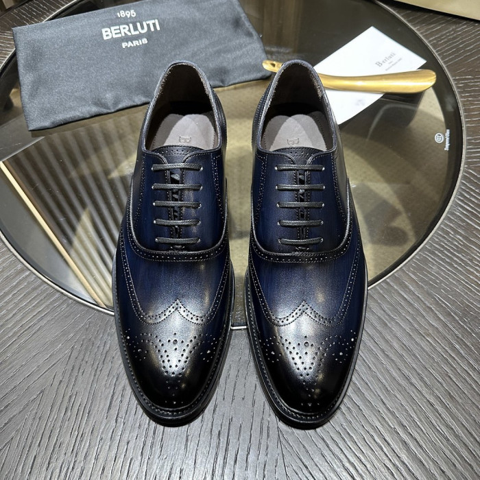 Berluti Leather Sneaker