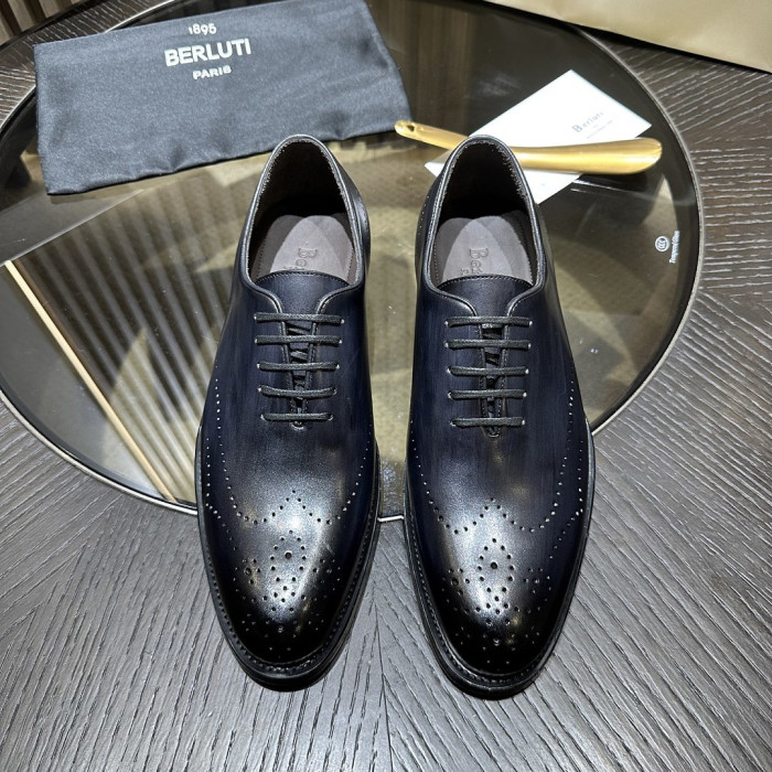 Berluti Leather Sneaker
