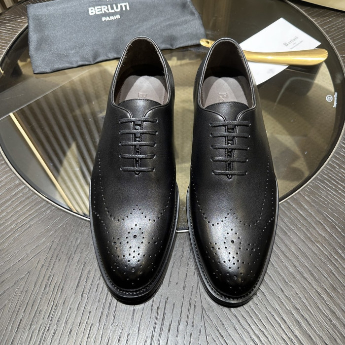 Berluti Leather Sneaker